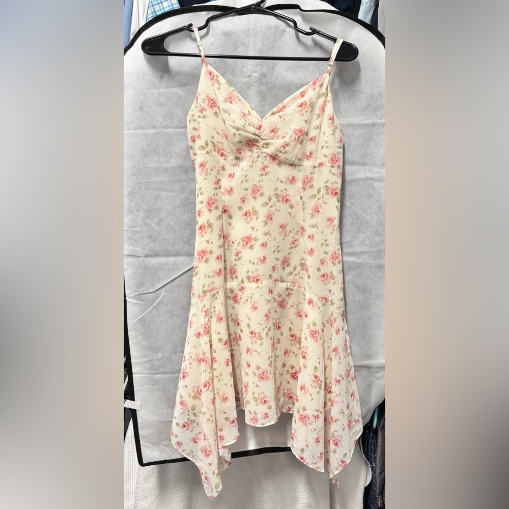 Floral Cream Dress